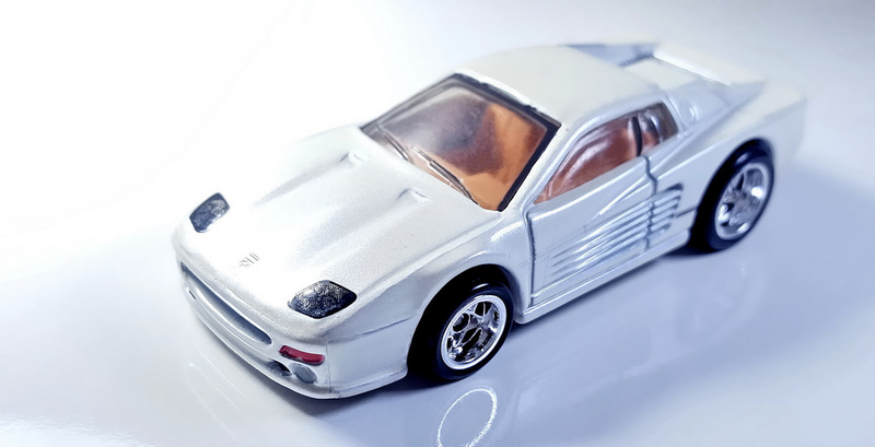 Illustration for article titled A white Ferrari